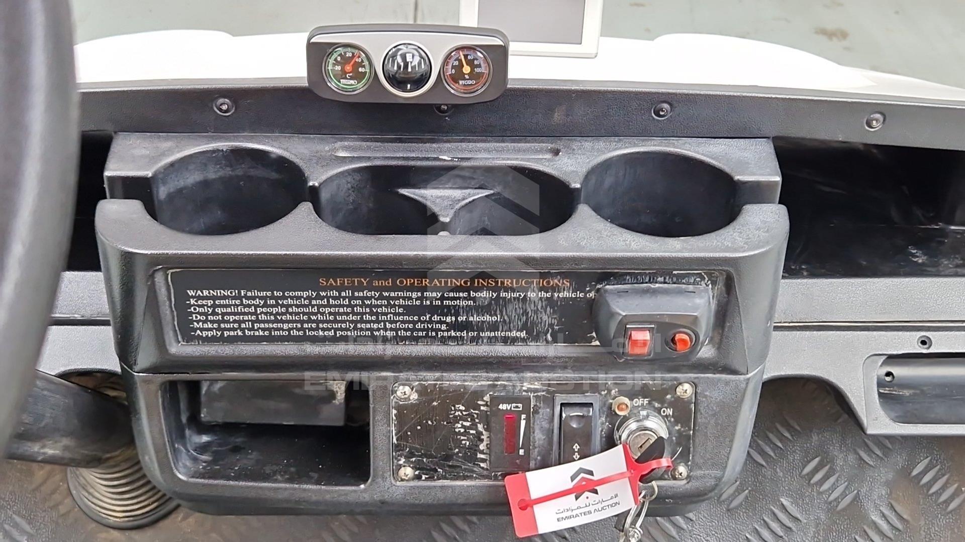 2019 GOLF CART ELECTRIC VIN: L4F25A9K5K0060023