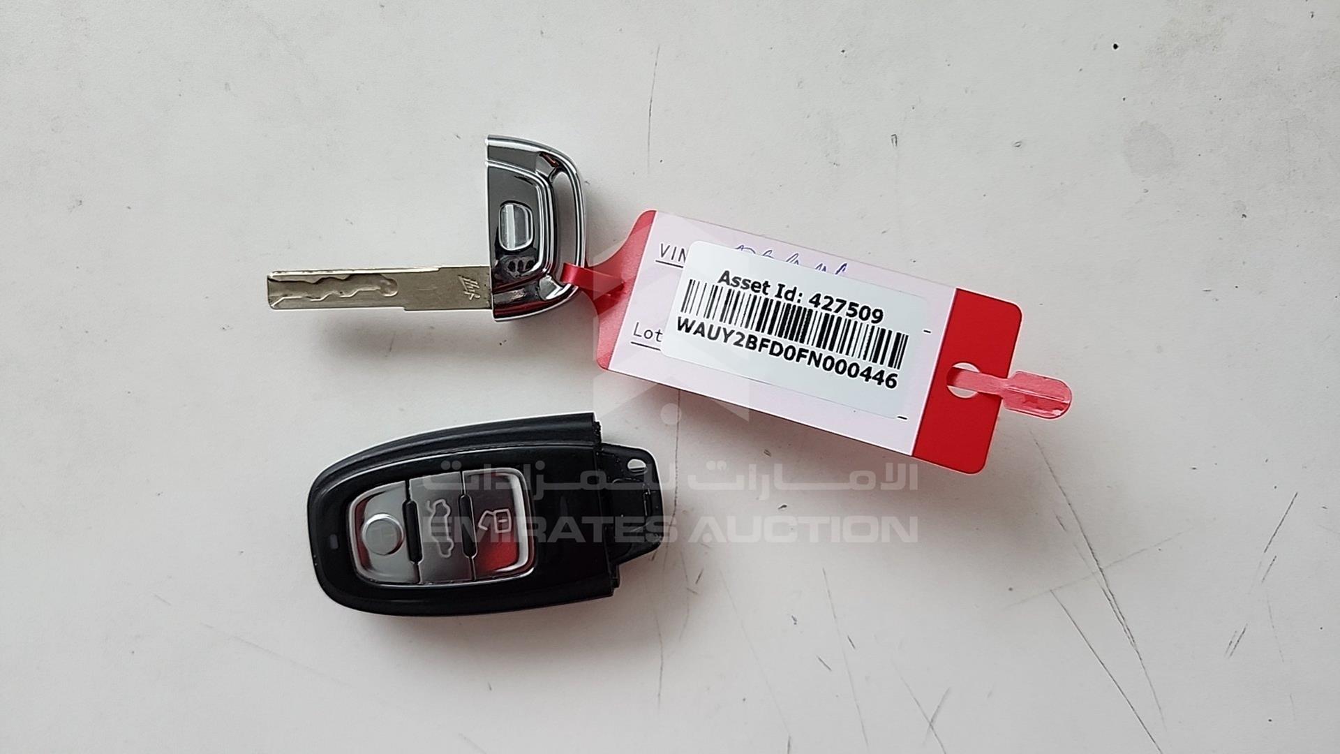 2015 AUDI A8 VIN: WAUY2BFD0FN000446