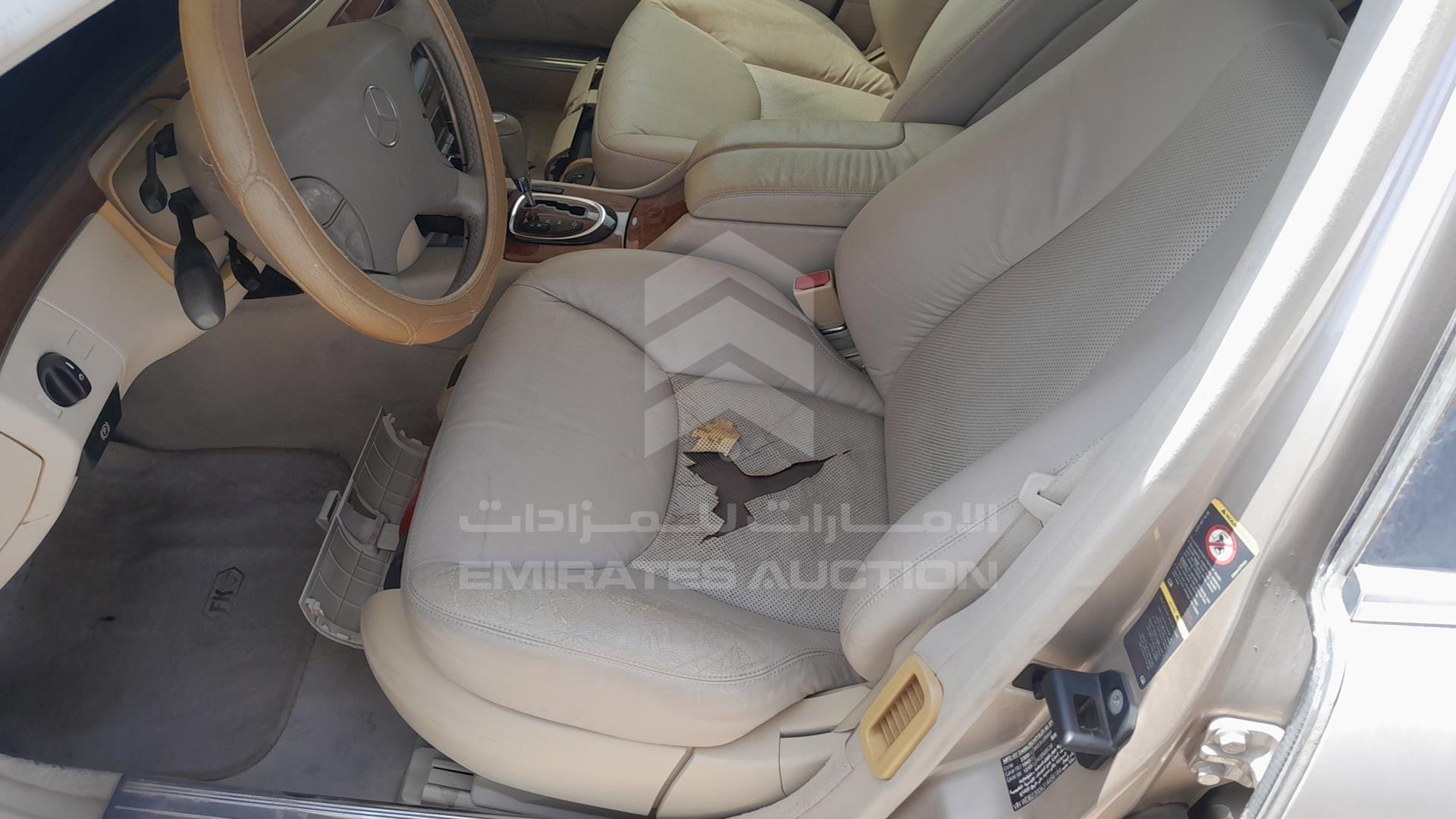 2005 MERCEDES S 280 VIN: WDB2200631A456164
