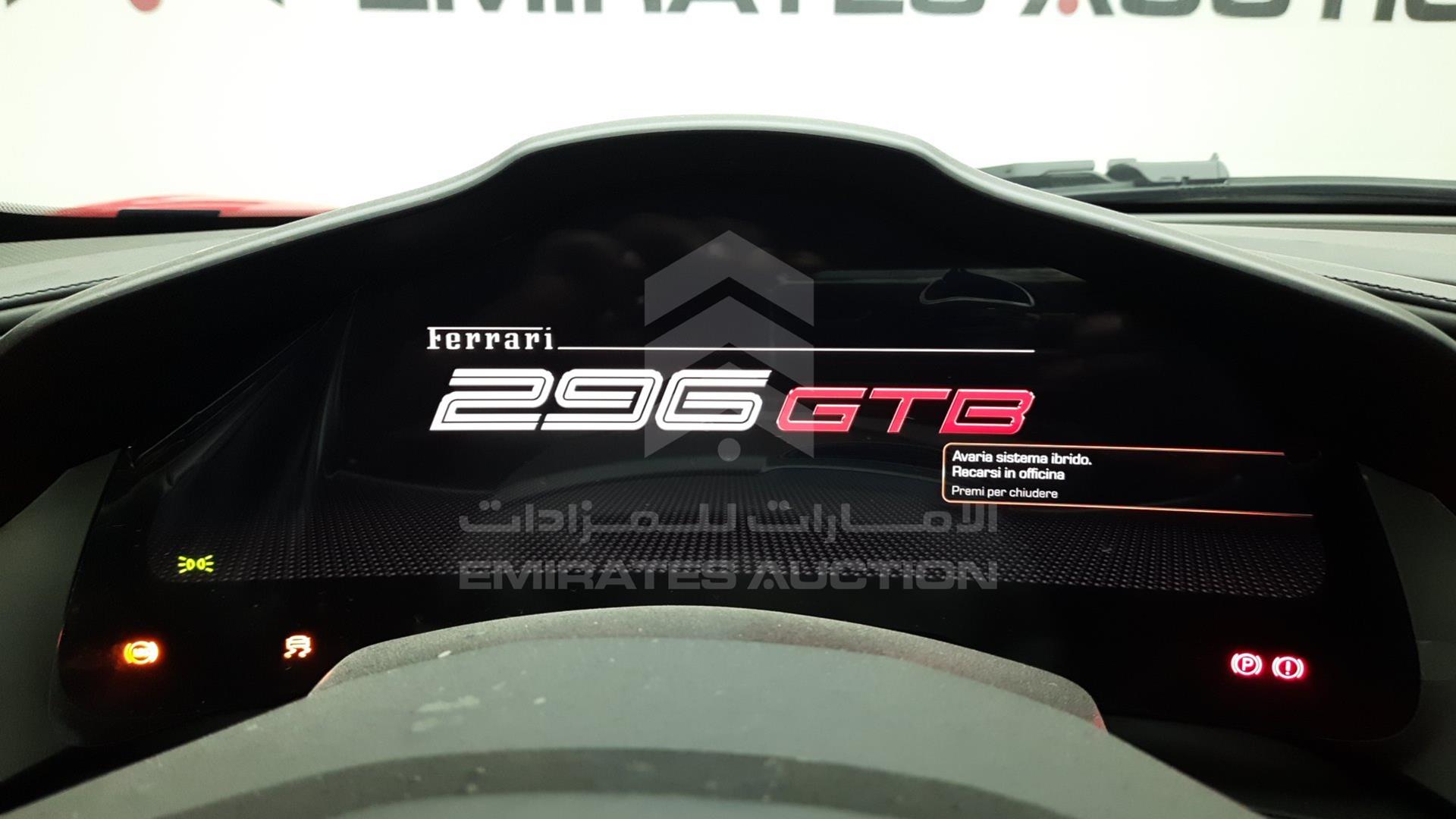 2023 FERRARI 296 GTB VIN: ZFF99SMT2P0290668
