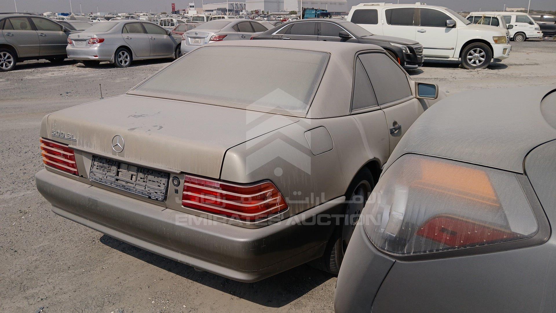 1992 MERCEDES SL 500 VIN: WDB1290661F055571