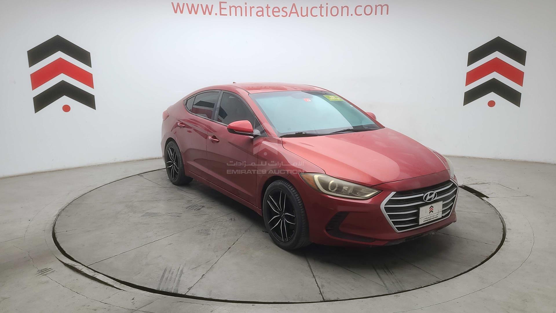 2017 HYUNDAI ELANTRA VIN: KMHD84LFXHU062300