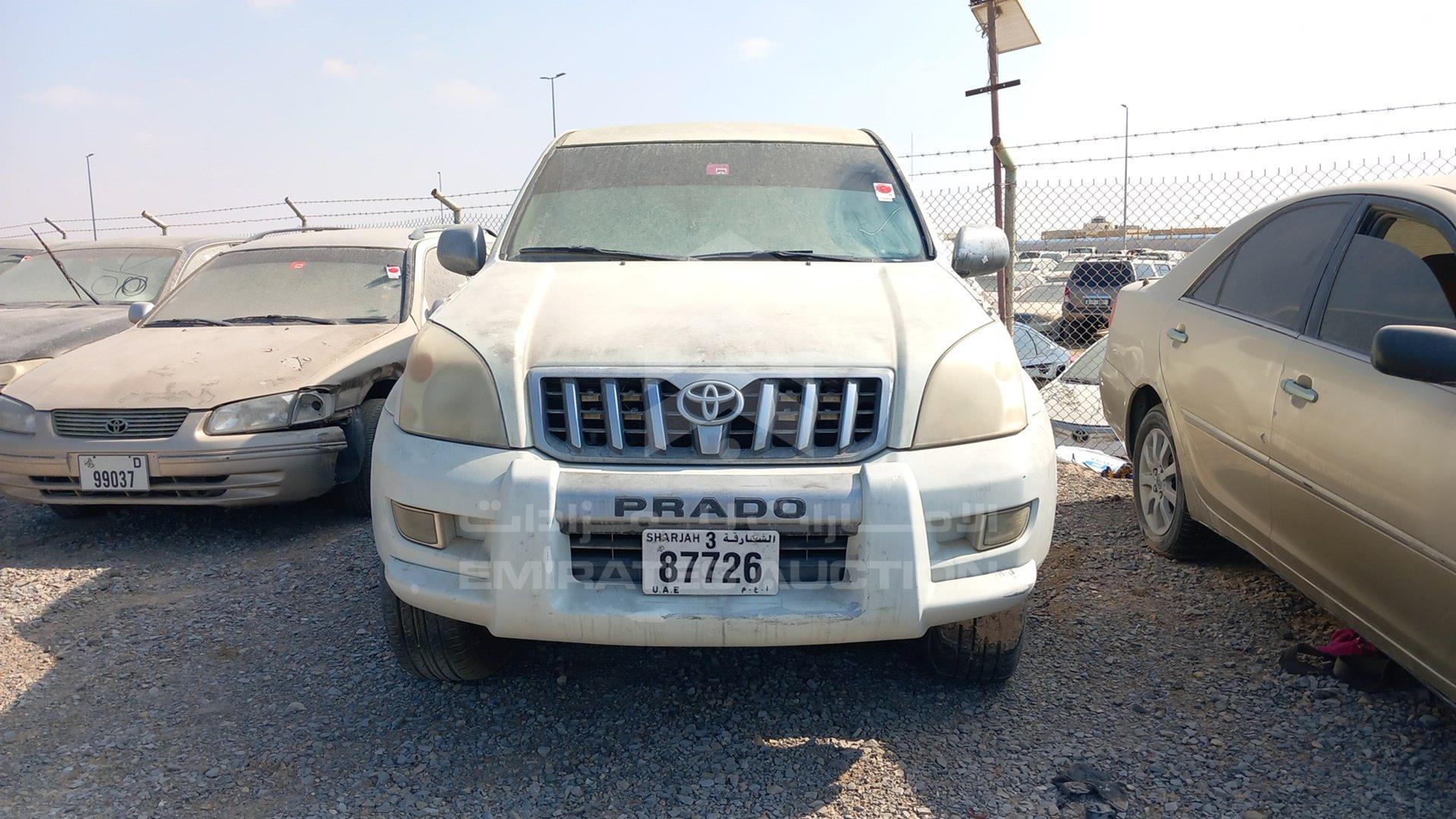 2008 TOYOTA PRADO VIN: JTEBL29J685112223