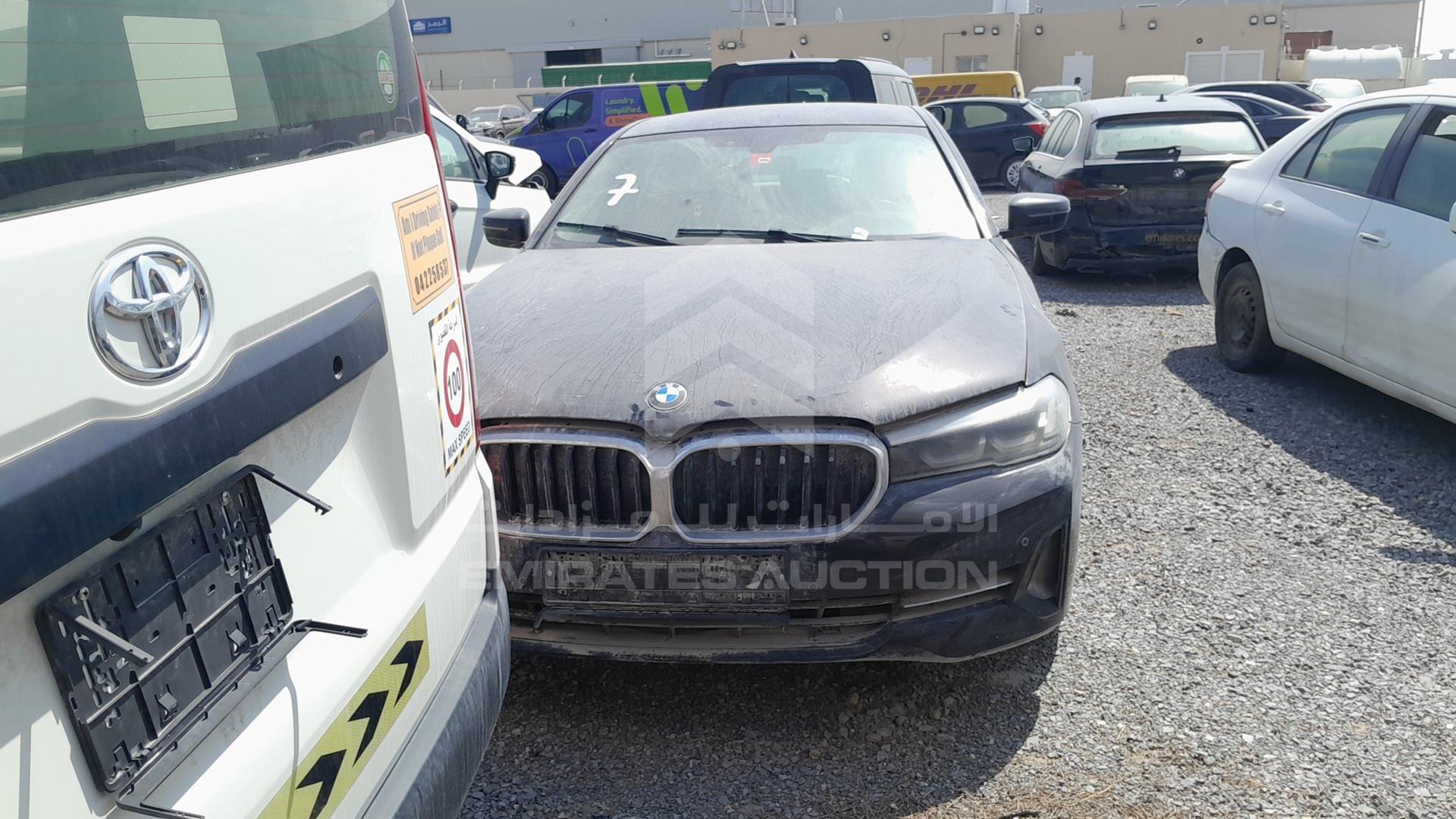 2022 BMW 520 I VIN: WBA11BM03NCK78451