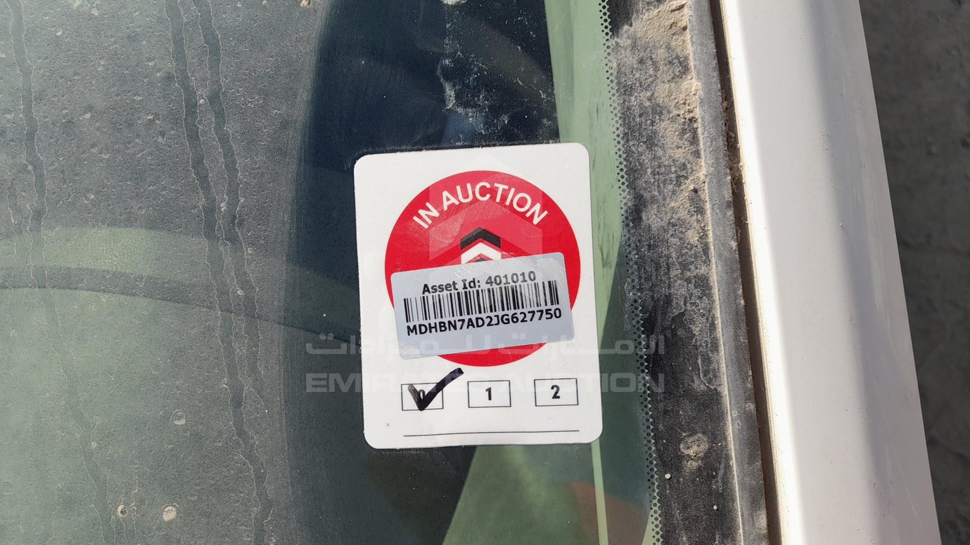 2018 NISSAN SUNNY VIN: MDHBN7AD2JG627750