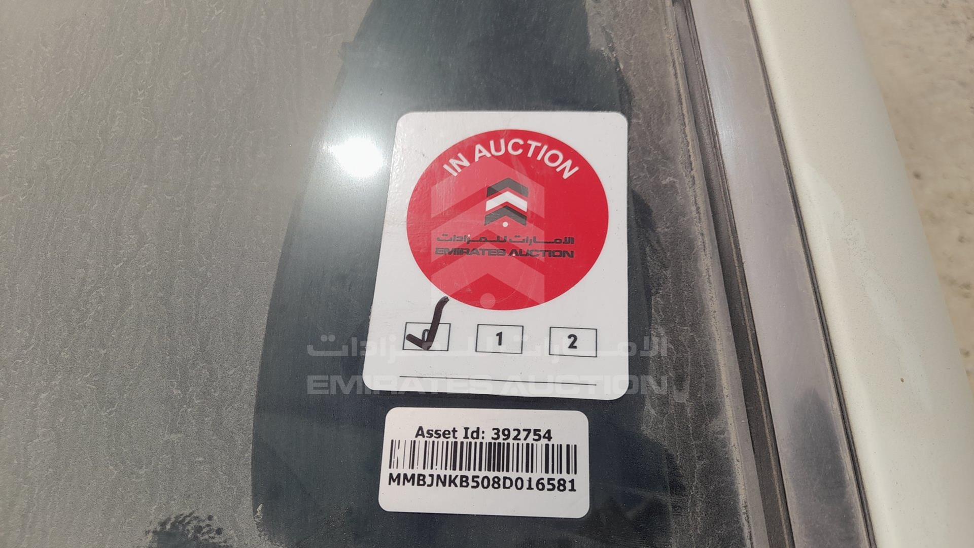 2008 MITSUBISHI L 200 VIN: MMBJNKB508D016581