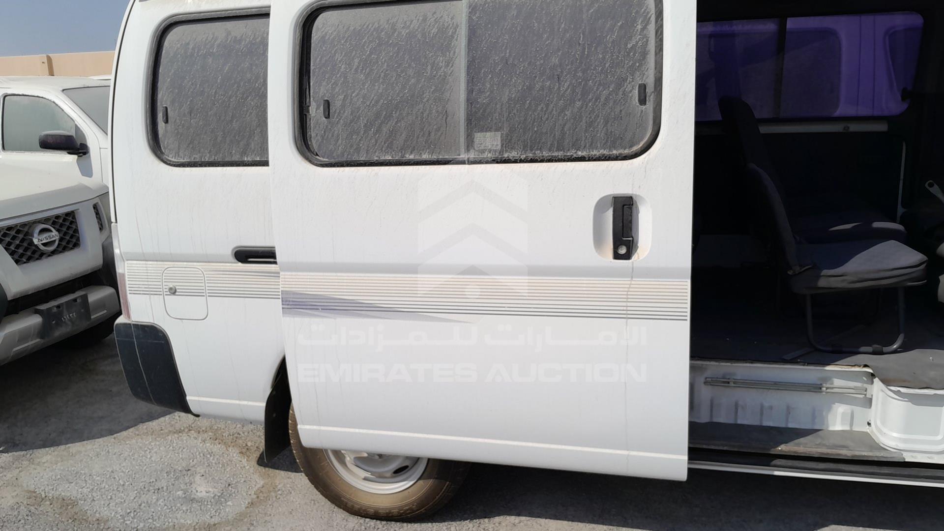 2009 NISSAN URVAN VIN: JN6AE54S59X018798
