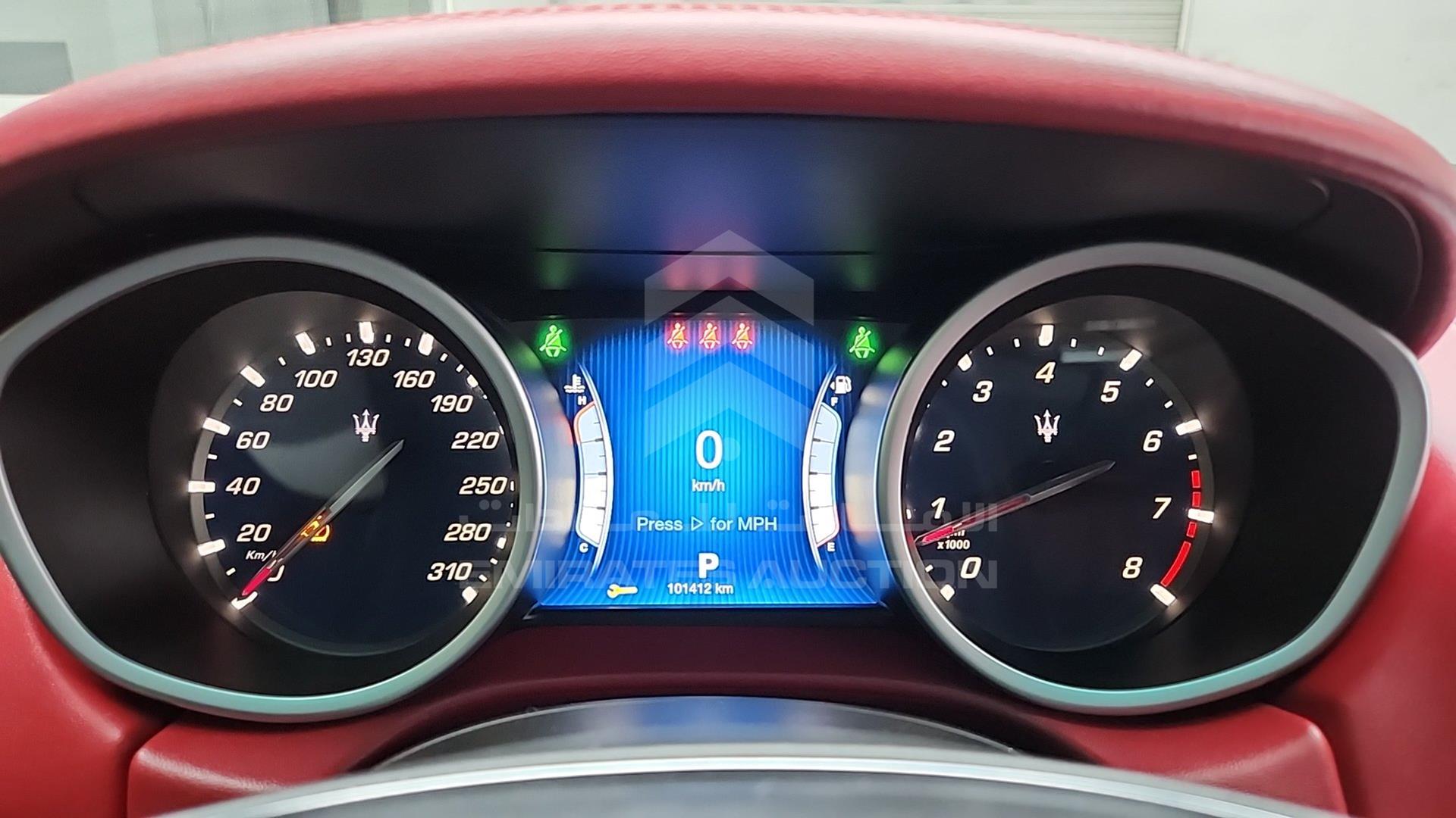 2014 MASERATI GHIBLI VIN: ZAMSS57F1E1113320