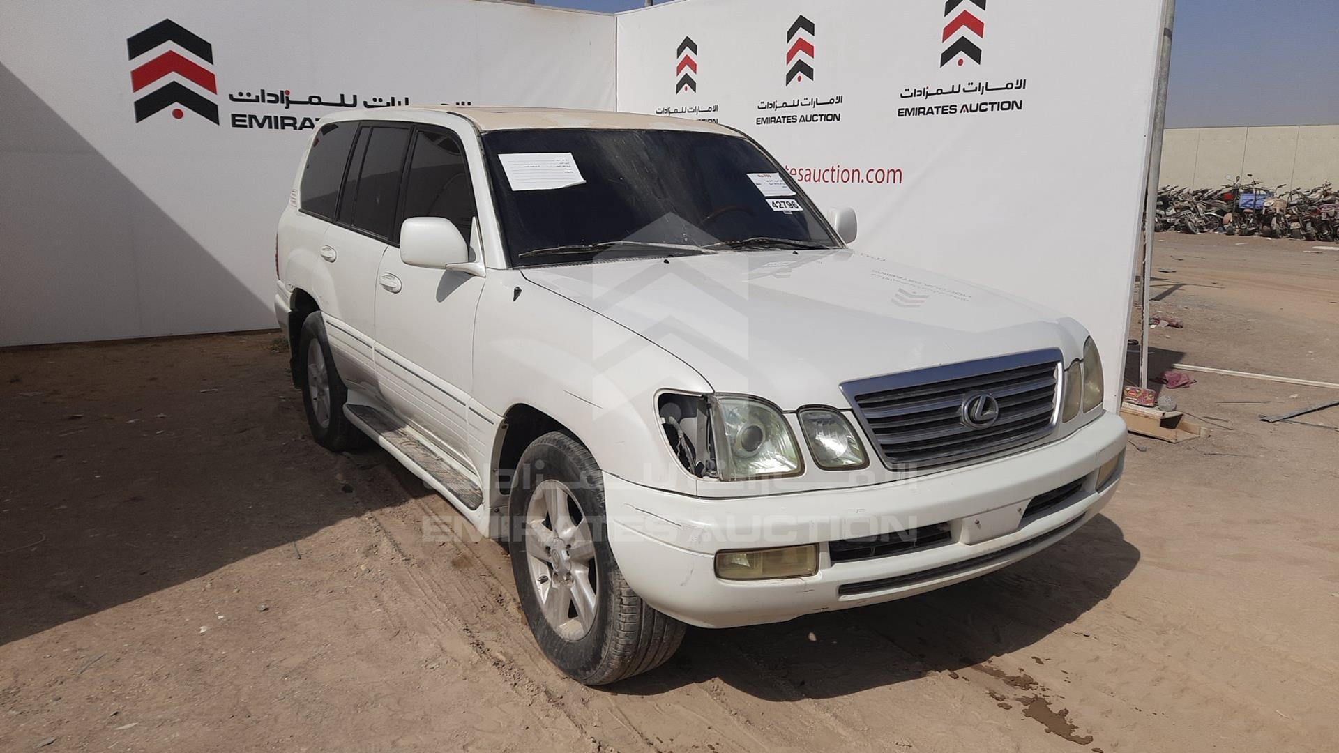 2005 LEXUS LX 470 VIN: JTJHT00WX53551277