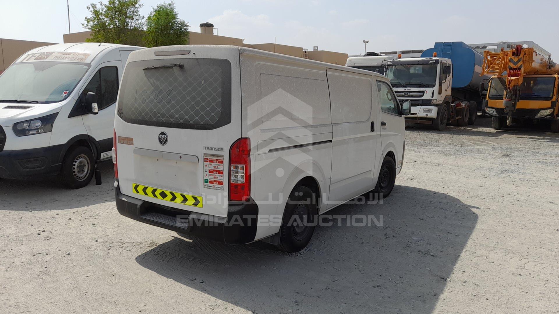 2019 FOTON BJ5039-C5 VIN: LVAC2ZWBXKS220345