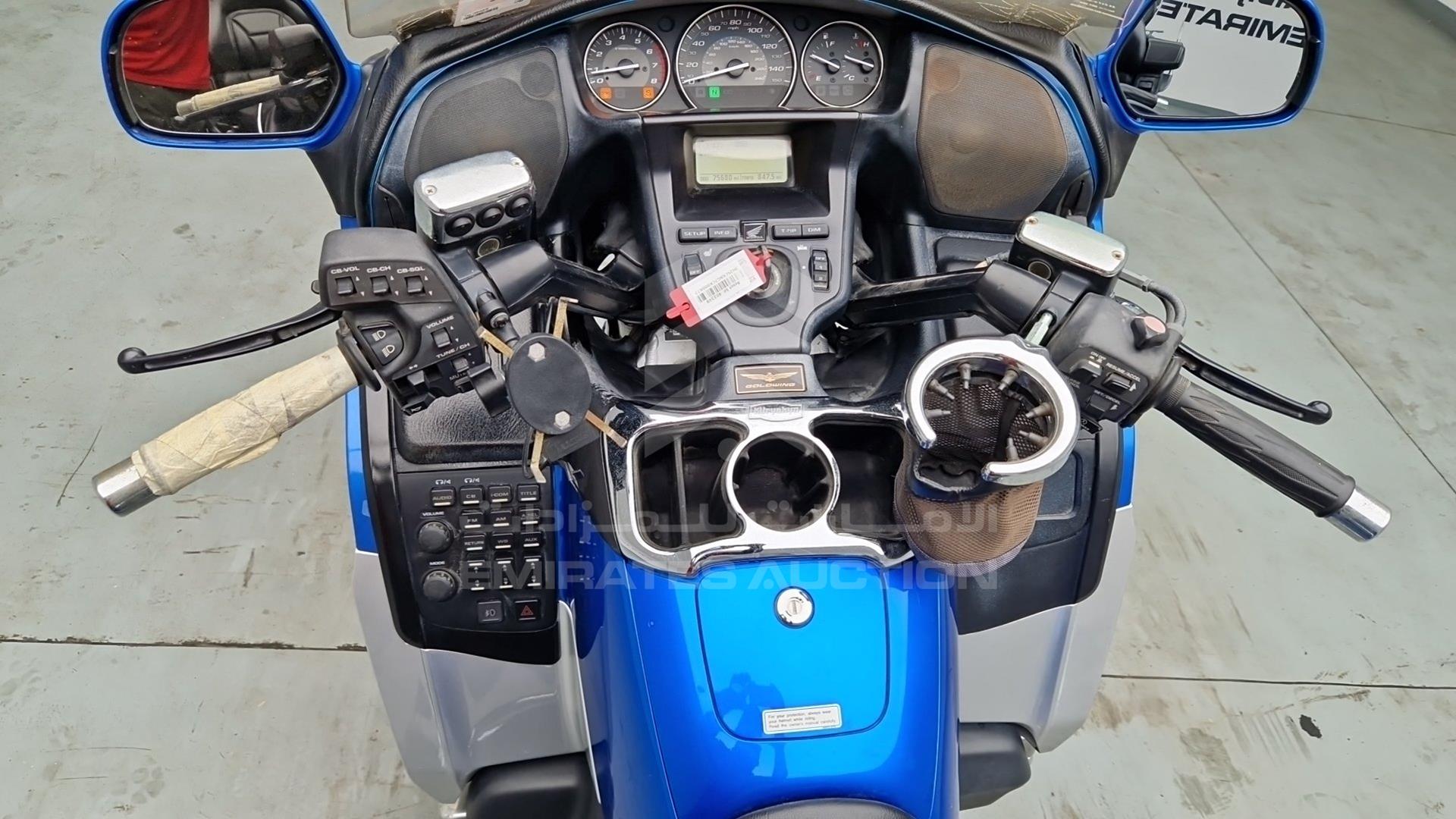 2012 HONDA GL 1800 VIN: JH2SC68G7CK000873