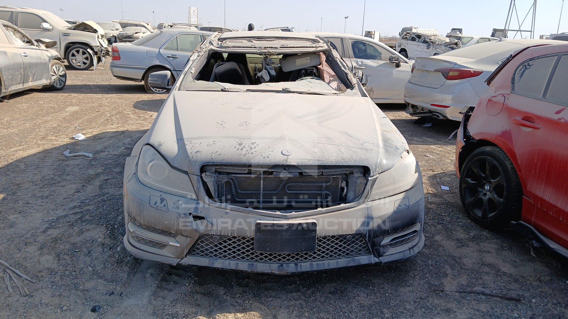 2013 MERCEDES C 250 VIN: WDDGJ4HB7DG060501