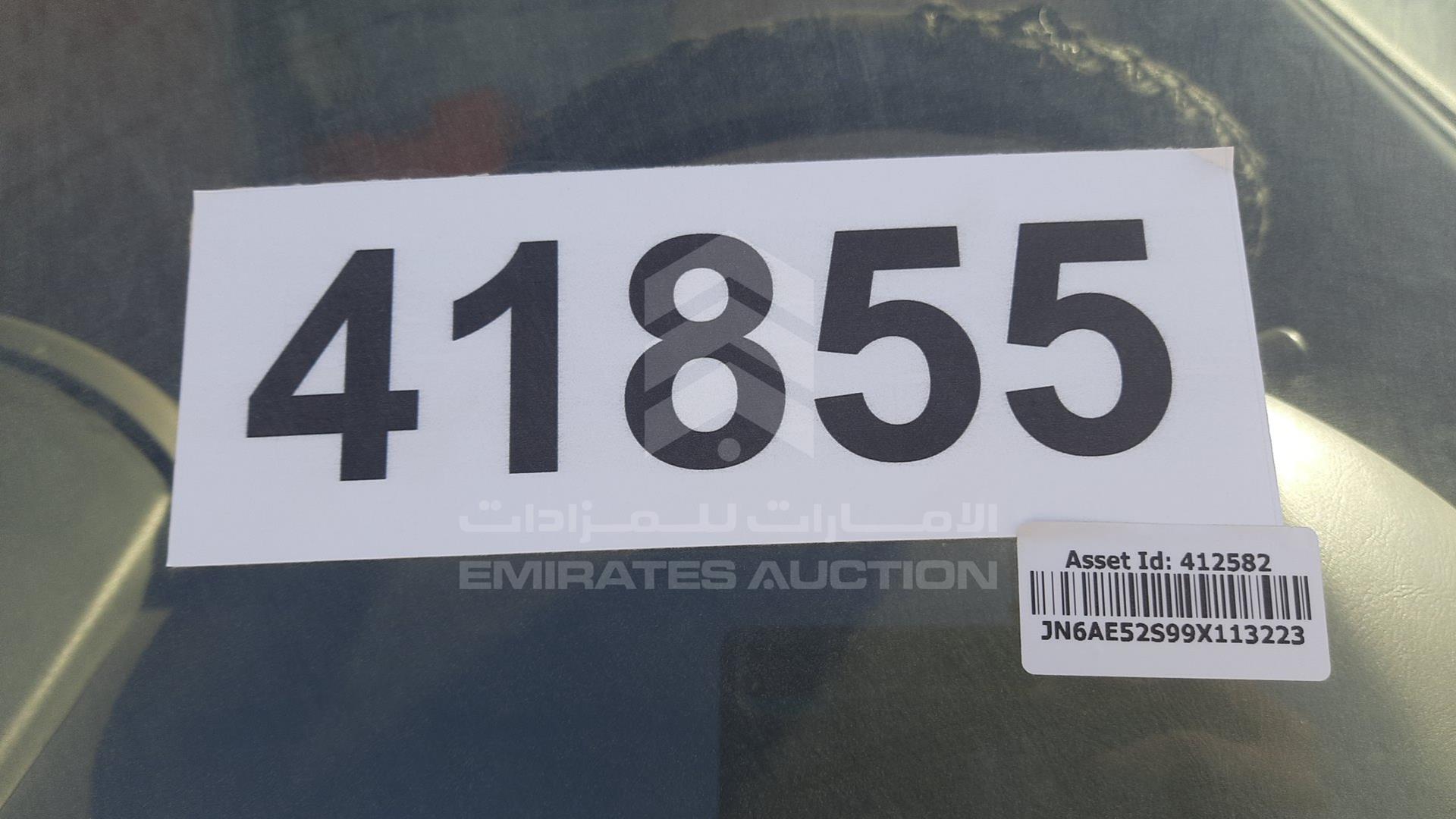 2009 NISSAN URVAN VIN: JN6AE52S99X113223