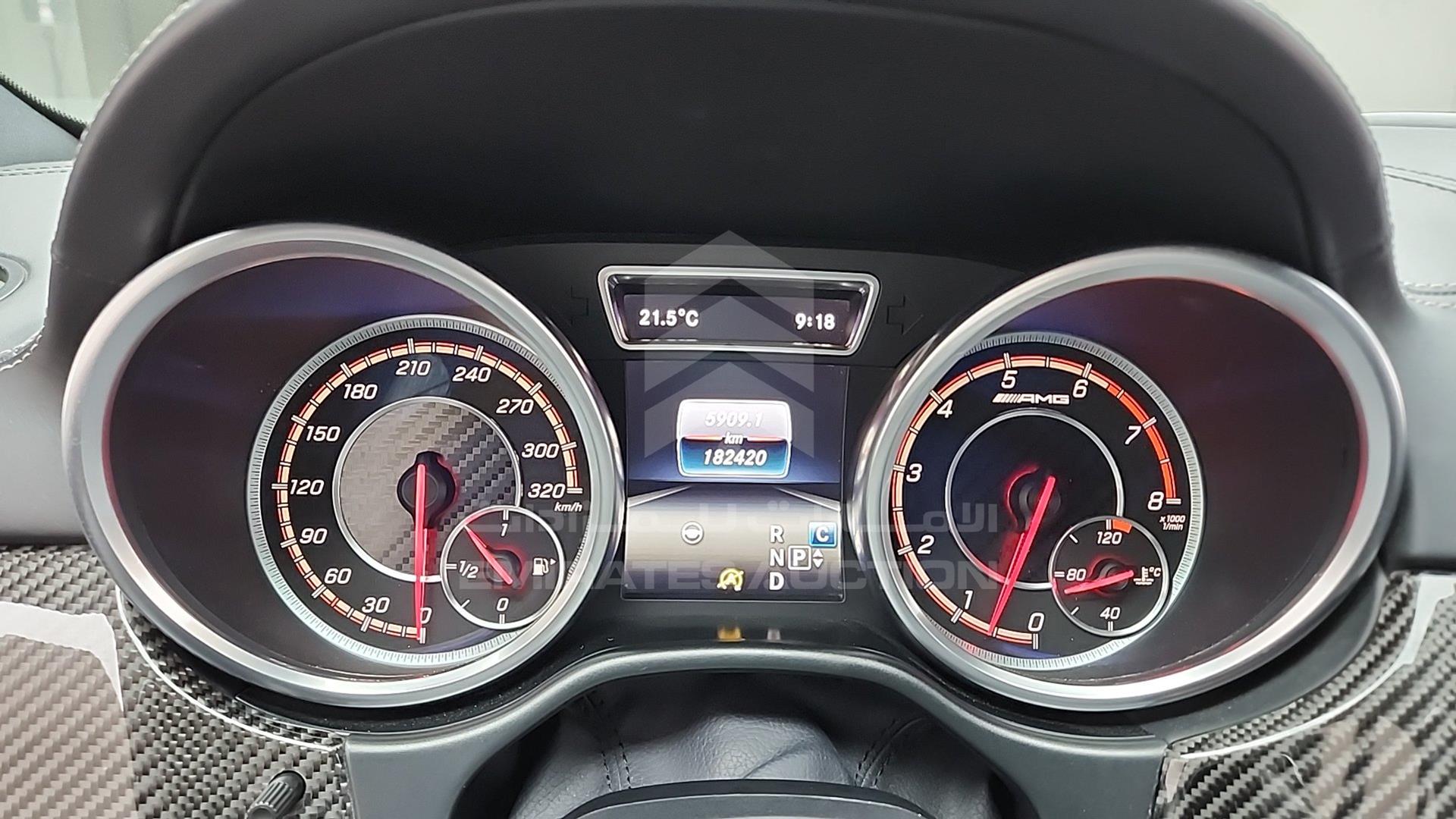 2016 MERCEDES GLE 63 VIN: WDCED7FB1GA036631