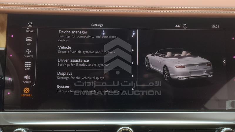 SCBDA3ZG8LC083991 Auction: EmiratesAuction Lot: 418778 SCBDA3ZG8LC083991 Bentley Continental 2020 ORANGE Photo 31