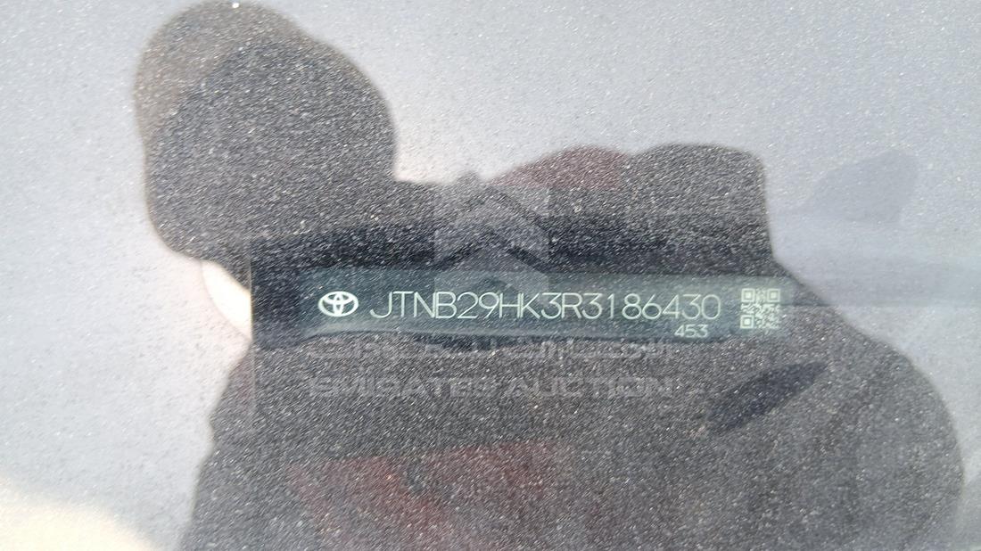 2024 Toyota Camry — VIN on Frame — Photo 3