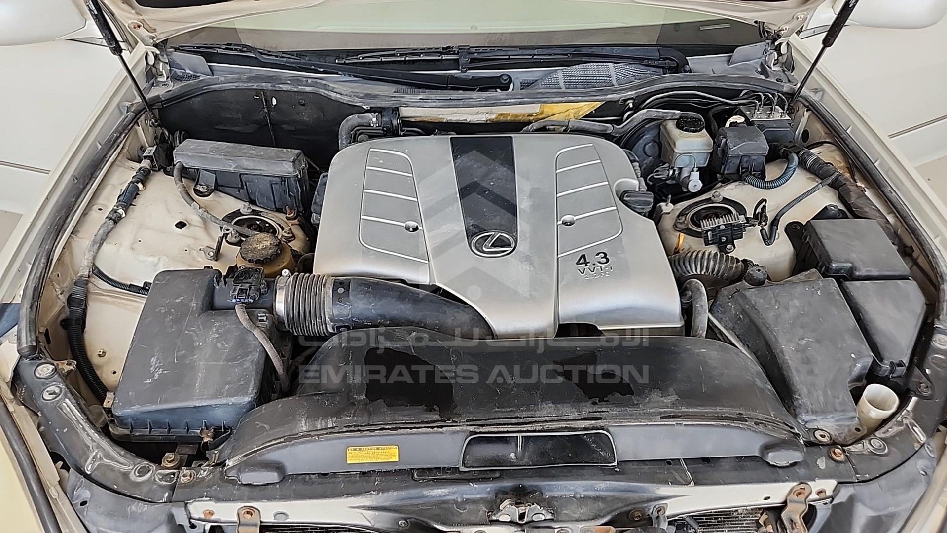 2003 LEXUS LS 430 VIN: JTHBN30F730106030