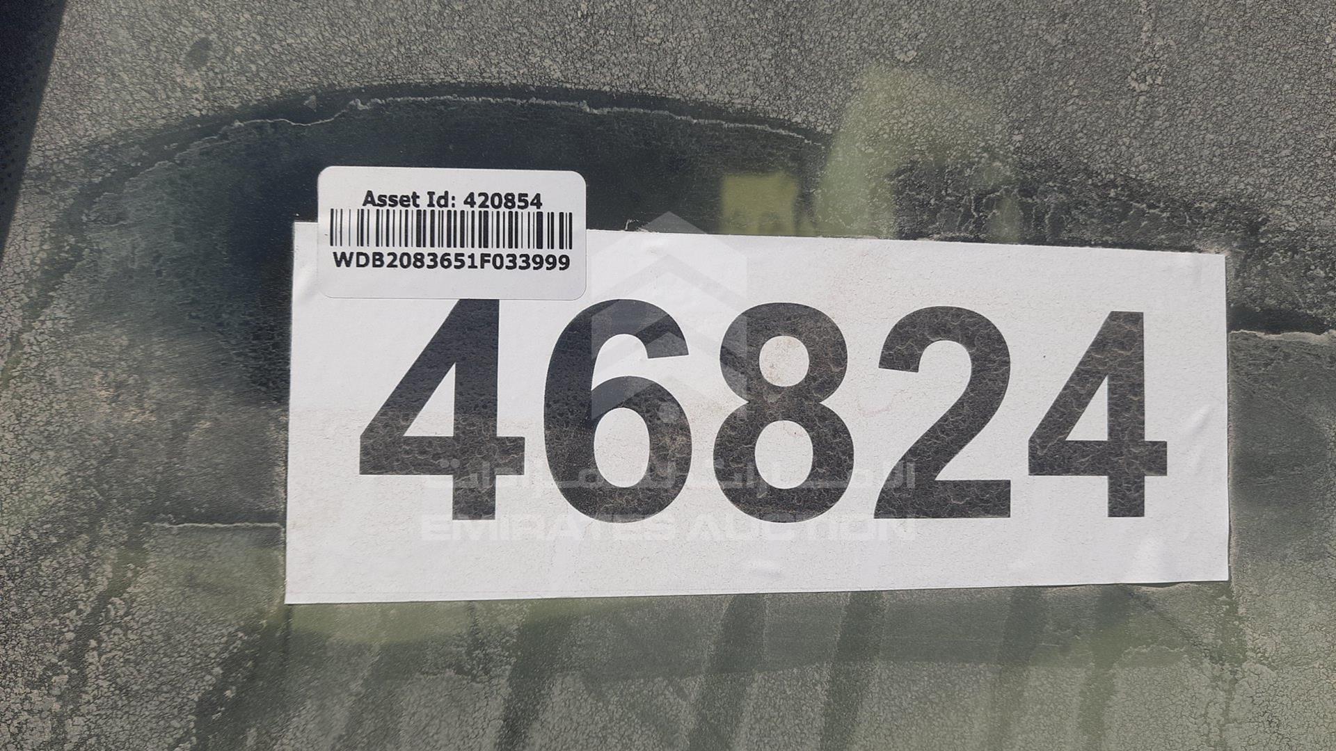 0 MERCEDES CLK320 VIN: WDB2083651F033999