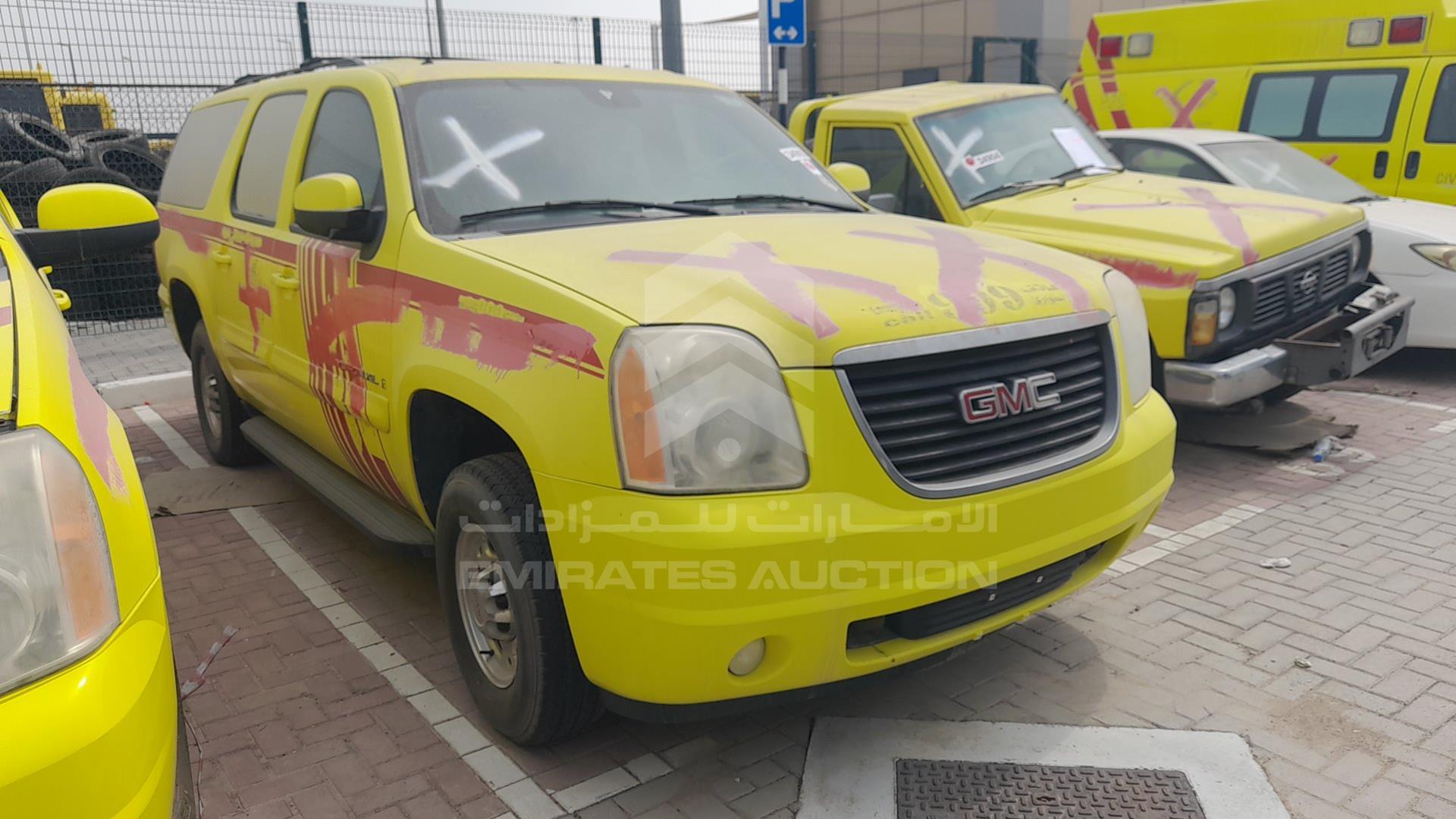 2007 GMC YUKON VIN: 1GKGK26K67R352412