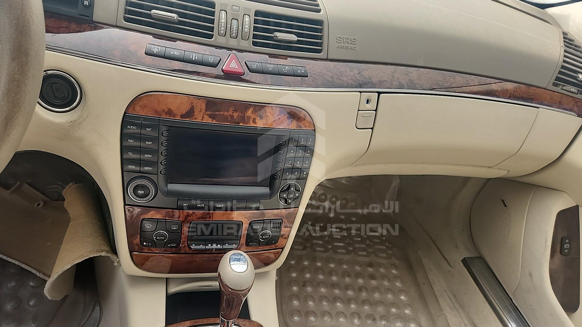 2006 MERCEDES S 500 VIN: WDBNG75JX6A480433
