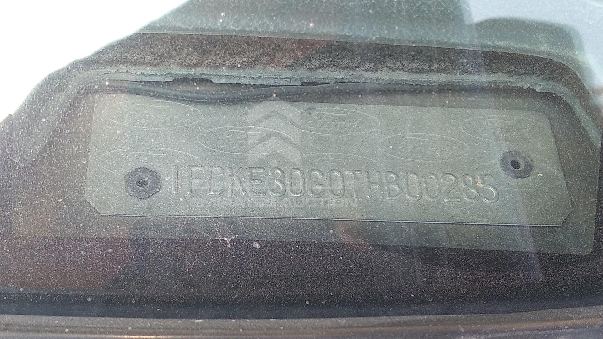 1996 FORD F 350 VIN: 1FDKE30G0THB00285