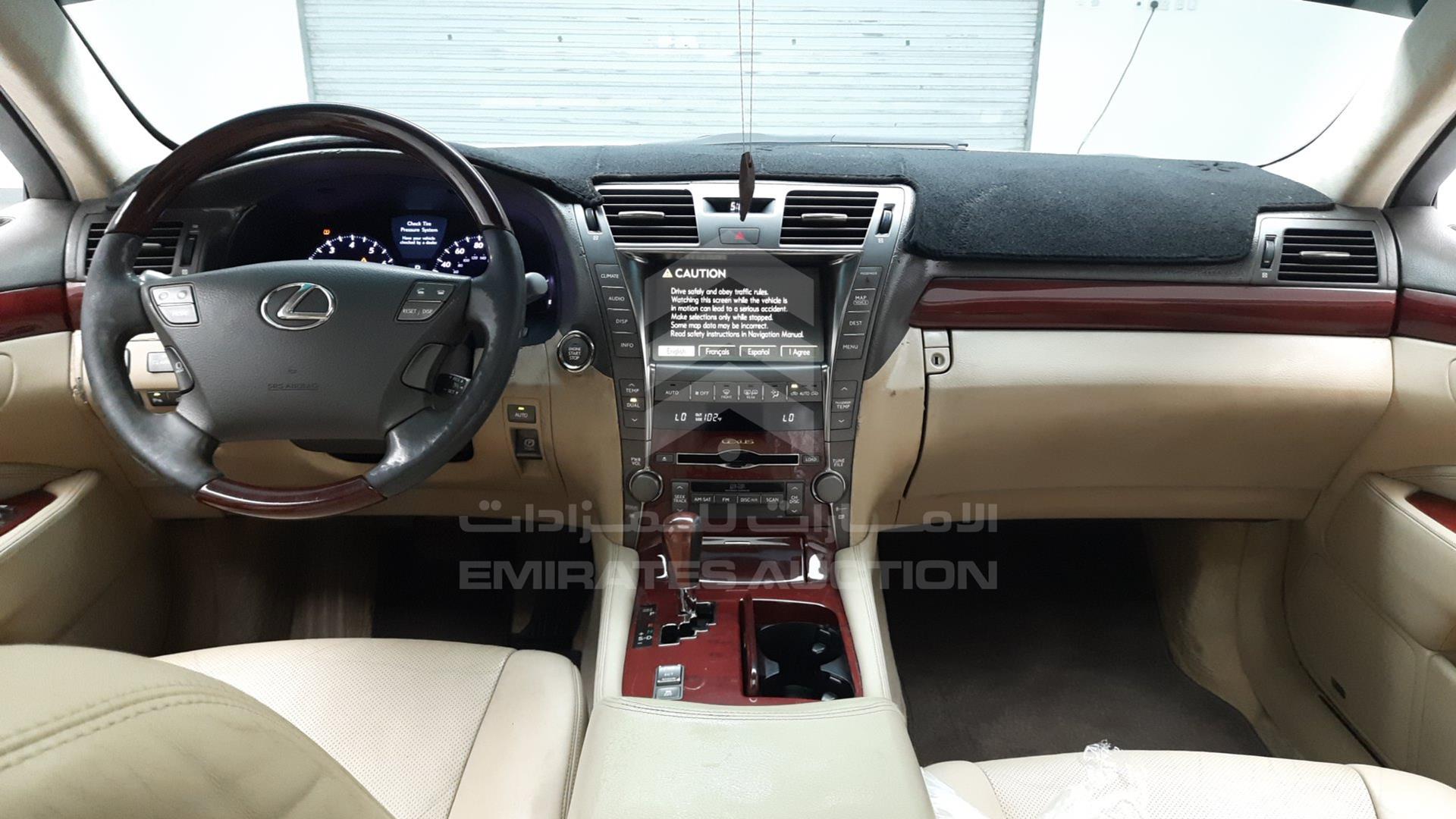 2007 LEXUS LS 460 L VIN: JTHGL46F675016000