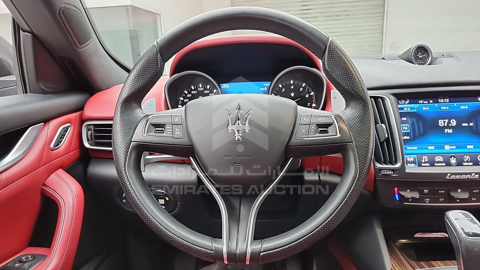 2019 MASERATI LEVANTE VIN: ZN6YU61F0KX325205