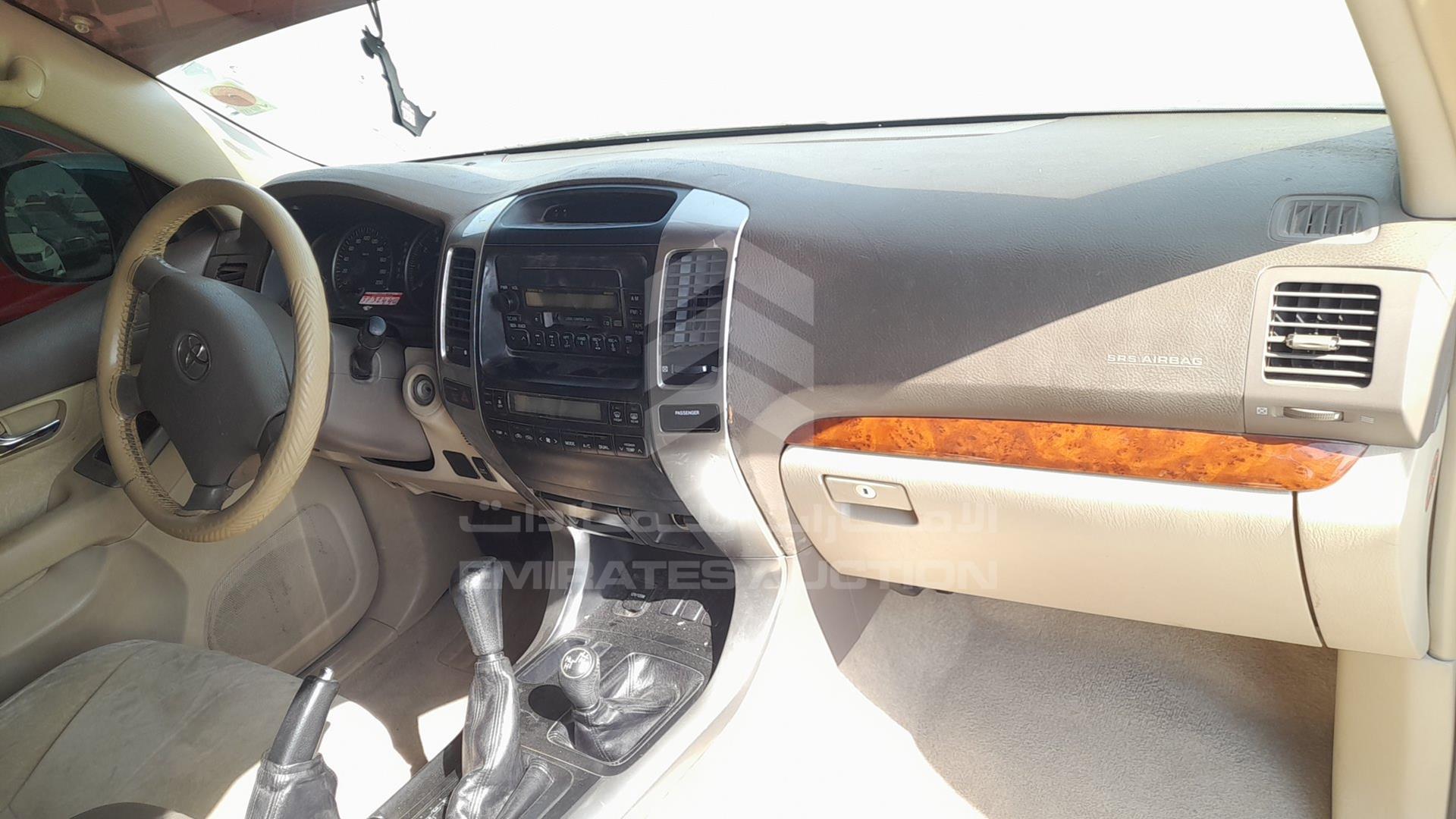 2008 TOYOTA PRADO VIN: JTEBU25J985148121