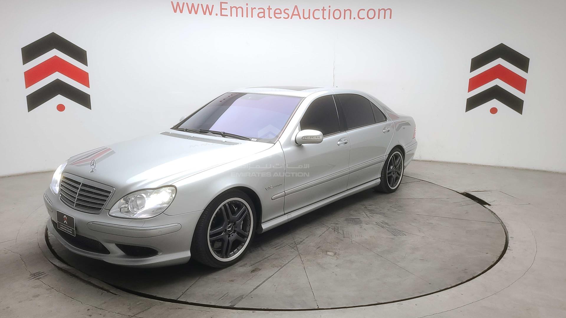 2005 MERCEDES S 65 AMG VIN: WDB2201791A437322