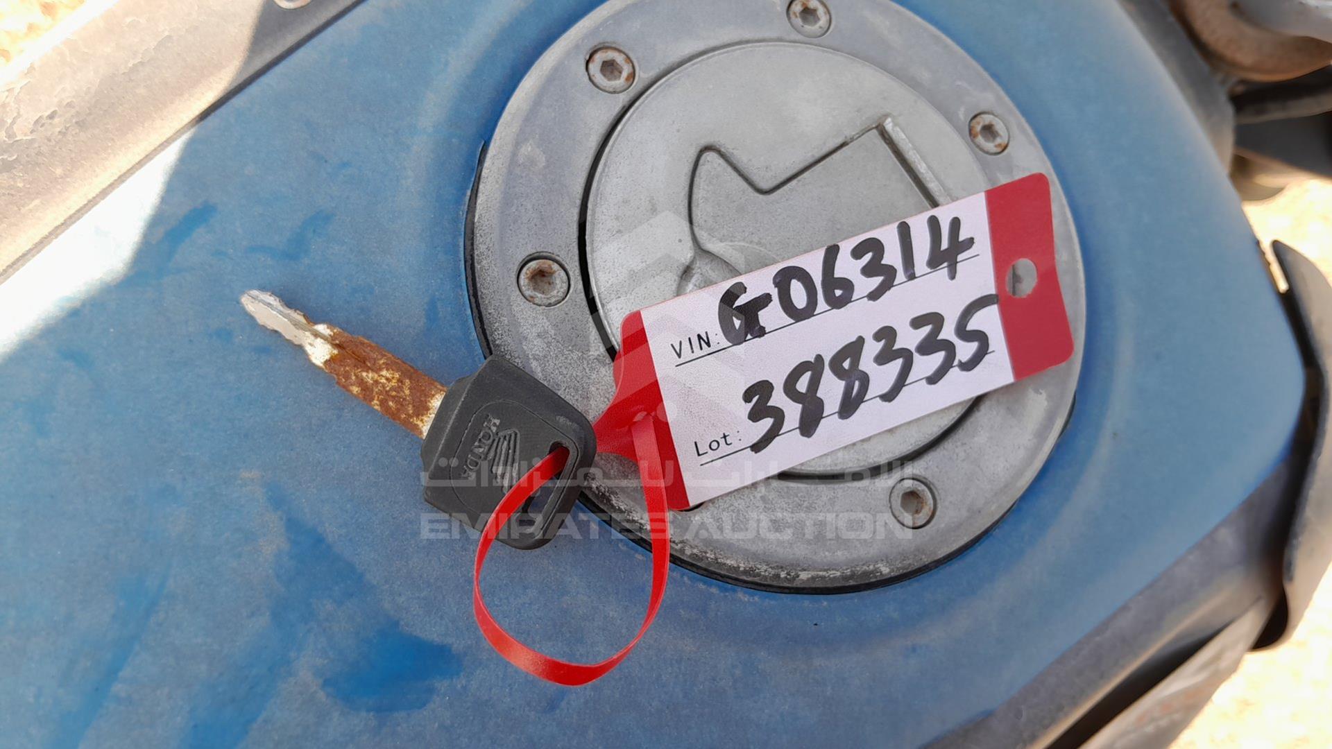 2010 BAJAJ 150 CC VIN: MD2DHDHZZSCG06314