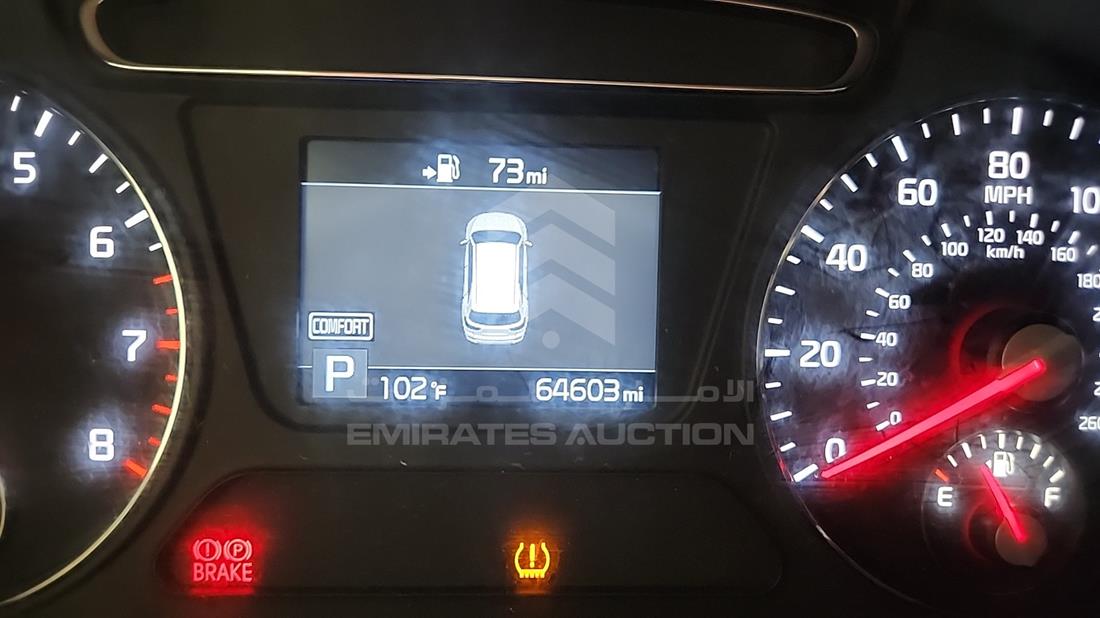 2019 Kia Sorento — Odometer Reading — Photo 2