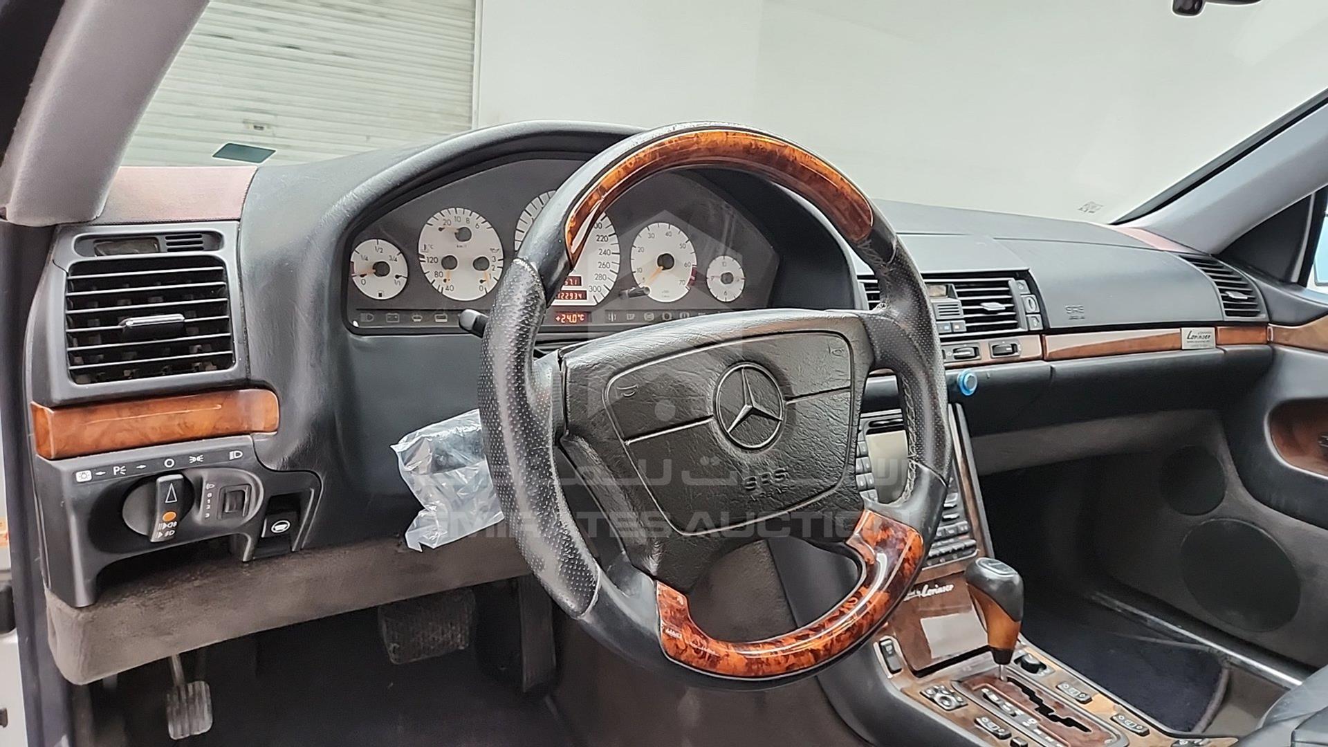 1997 MERCEDES CL 600 VIN: WDB1400761A337633