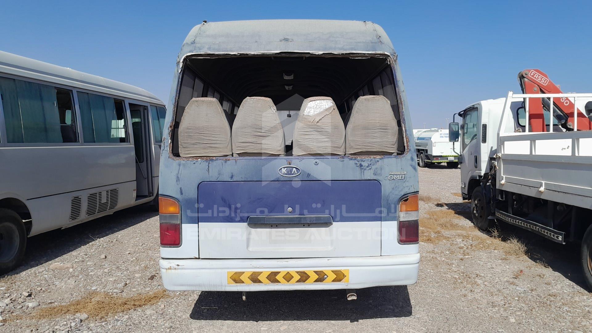 2001 KIA BUS VIN: KN2FAD3B21F401230