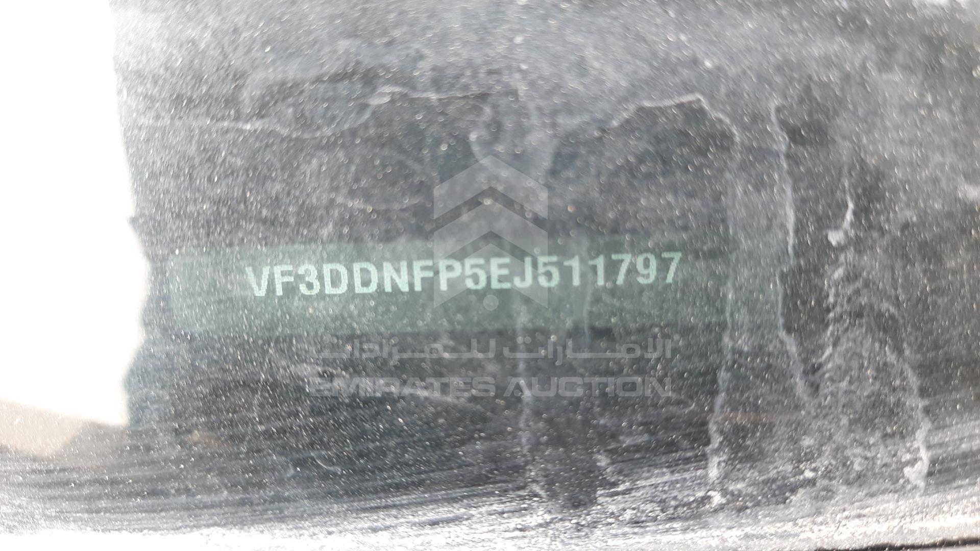 2014 PEUGEOT 301 VIN: VF3DDNFP5EJ511797