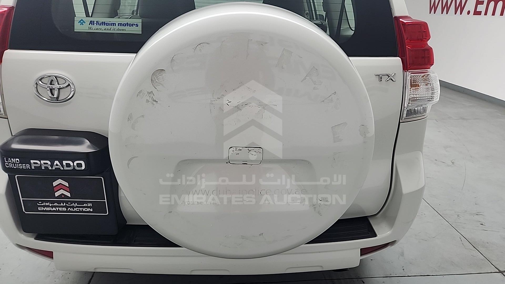 2011 TOYOTA PRADO VIN: JTEJU9FJ9B5018625
