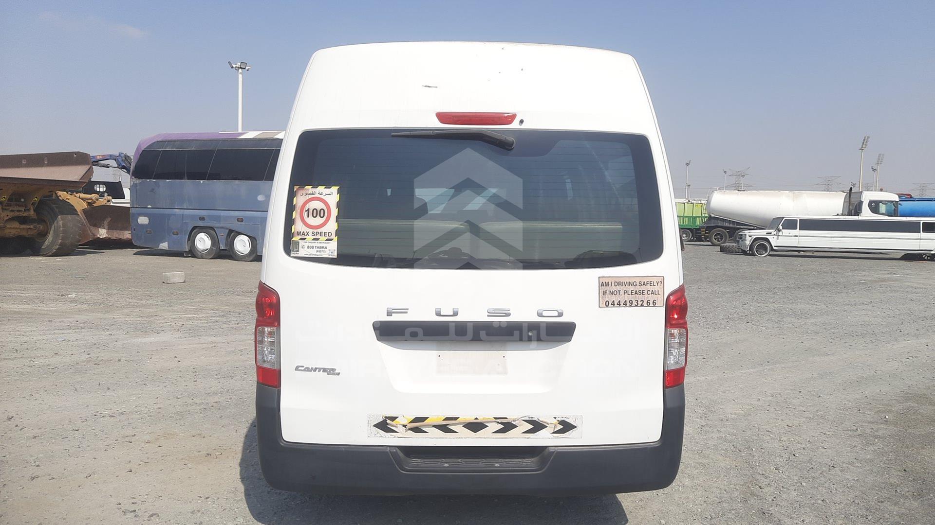 2016 MITSUBISHI CANTER VAN VIN: JN6BE6DS6G9800183