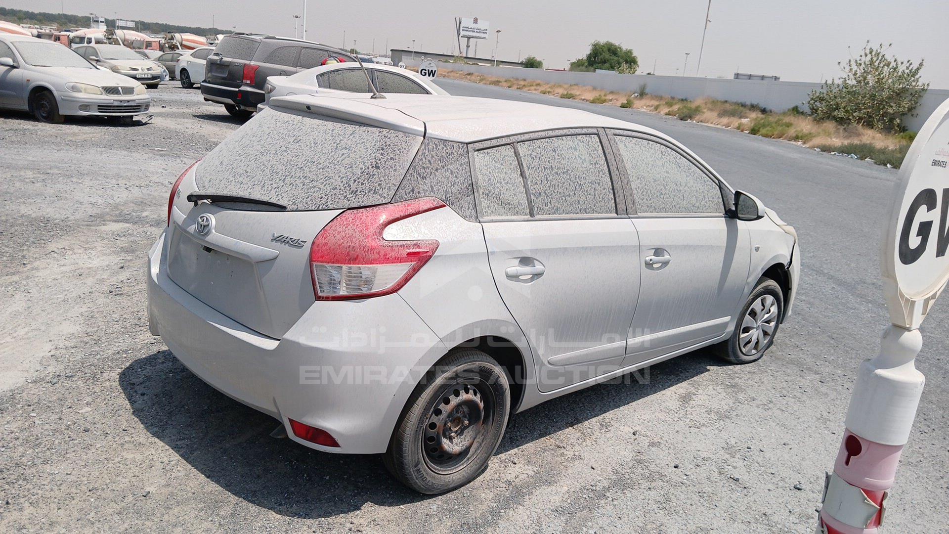 2015 TOYOTA YARIS VIN: MR2KW9F38F1079121