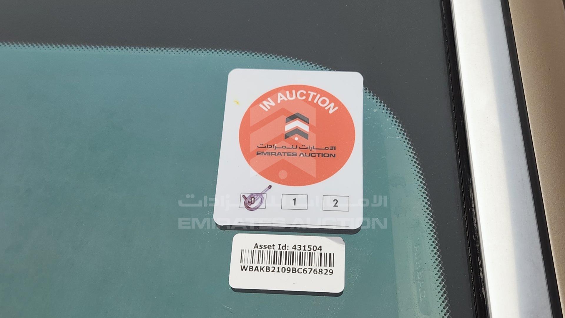 2011 BMW 740 LI VIN: WBAKB2109BC676829