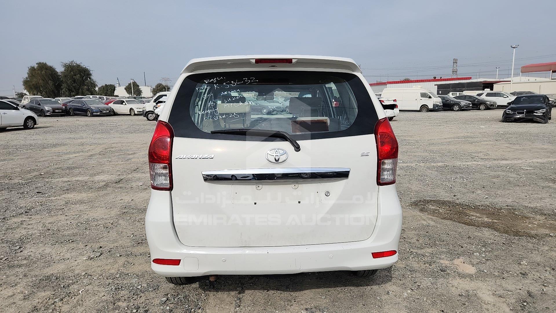 2015 TOYOTA AVANZA VIN: MHKMC13F8FK017338
