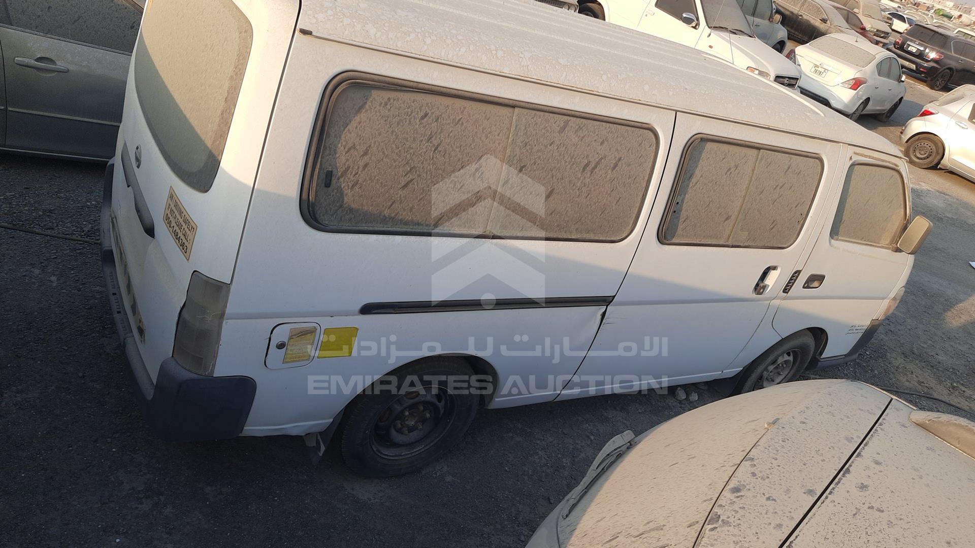 2010 NISSAN URVAN VIN: JN6AE54S8AX021358