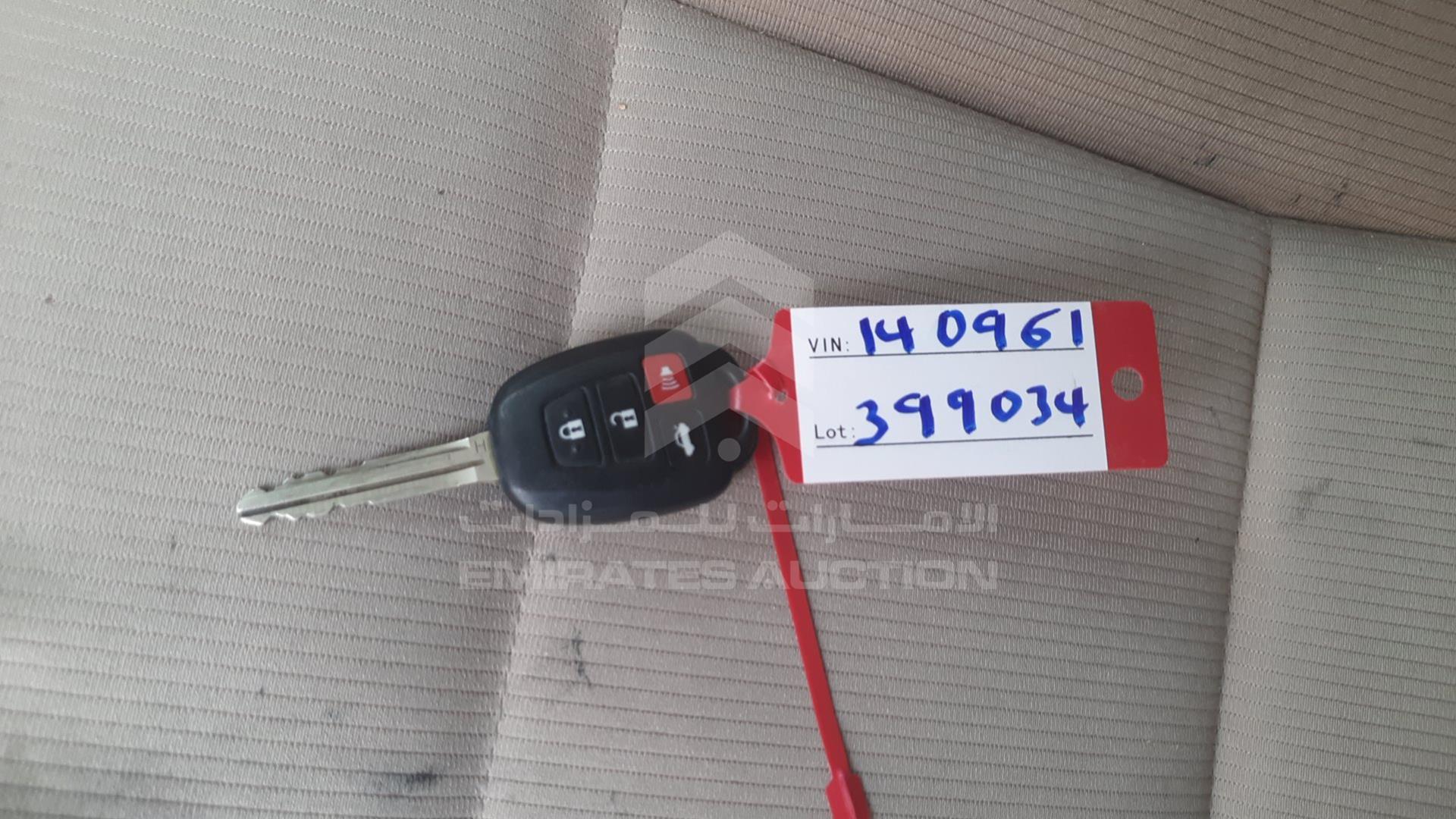 2015 TOYOTA COROLLA VIN: RKLBB9HE0F5140961