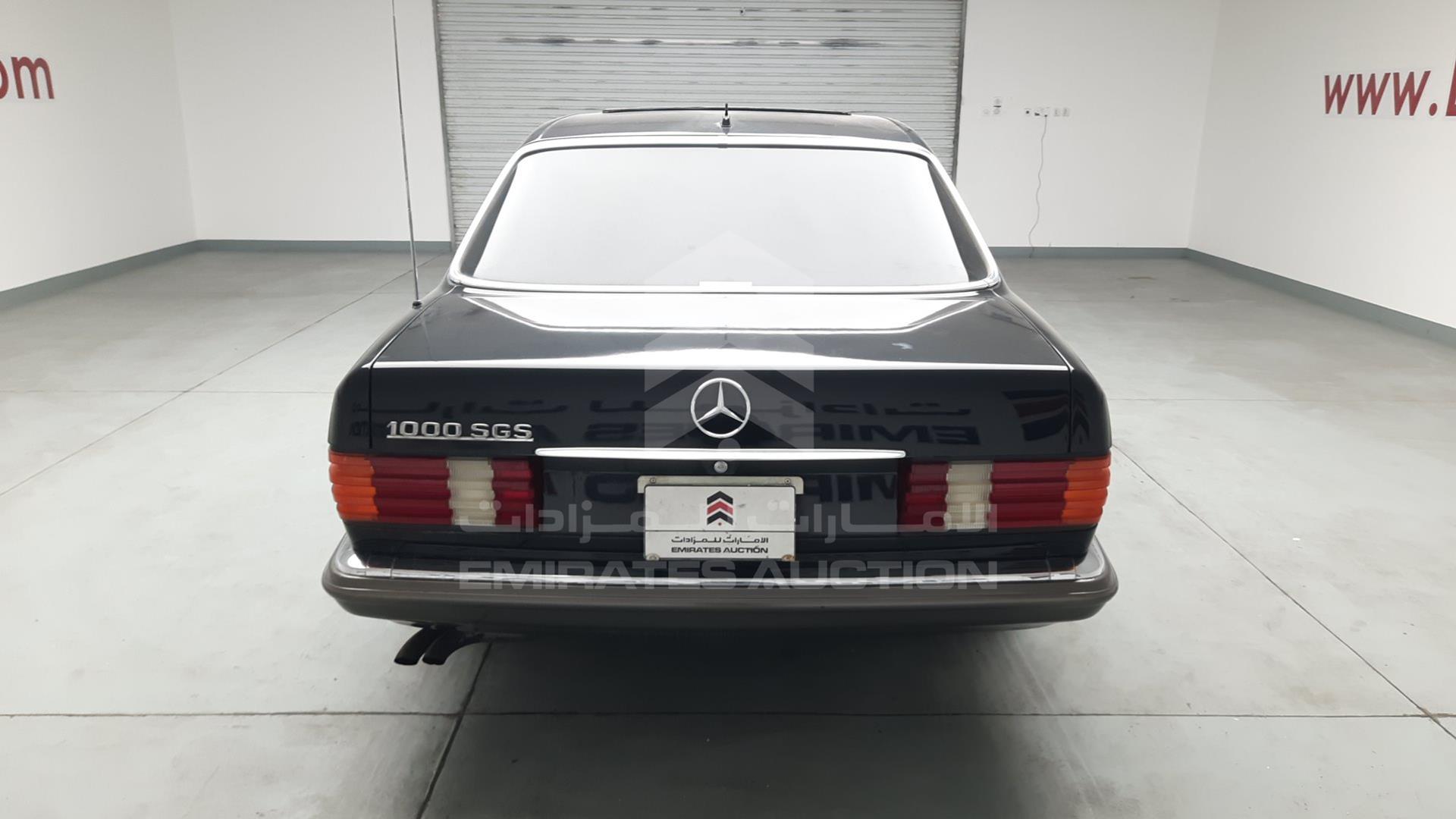1984 MERCEDES SEL 500 VIN: WDB1260361A062919