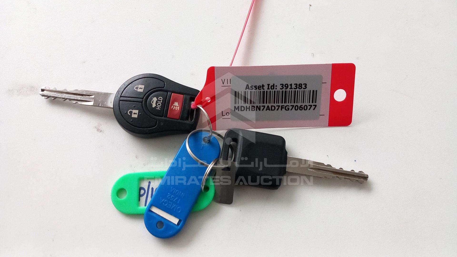 2015 NISSAN SUNNY VIN: MDHBN7AD7FG706077