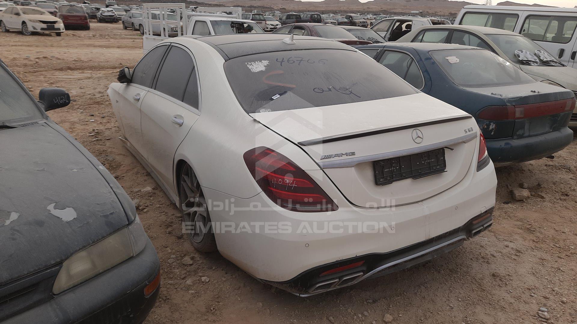 0 MERCEDES S 63 VIN: WDDUG8CB5FA188872