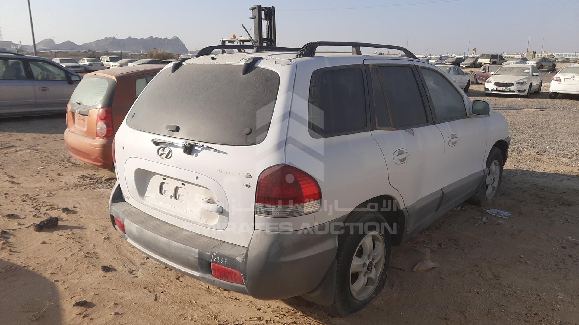 2006 HYUNDAI SANTA FE VIN: KM8SC13D86U086384