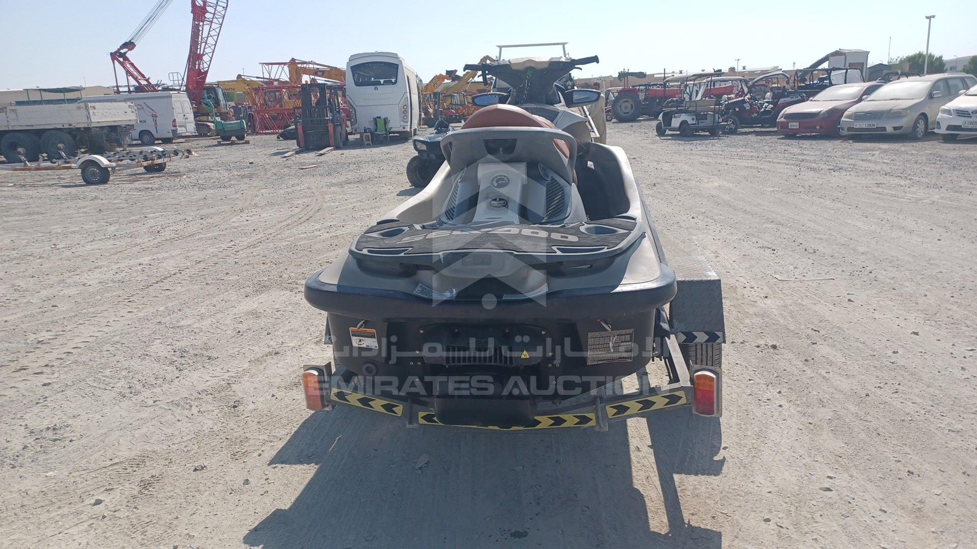 2009 JET SKI + TROLLEY SEA DOO VIN: CA-YDV51609E909