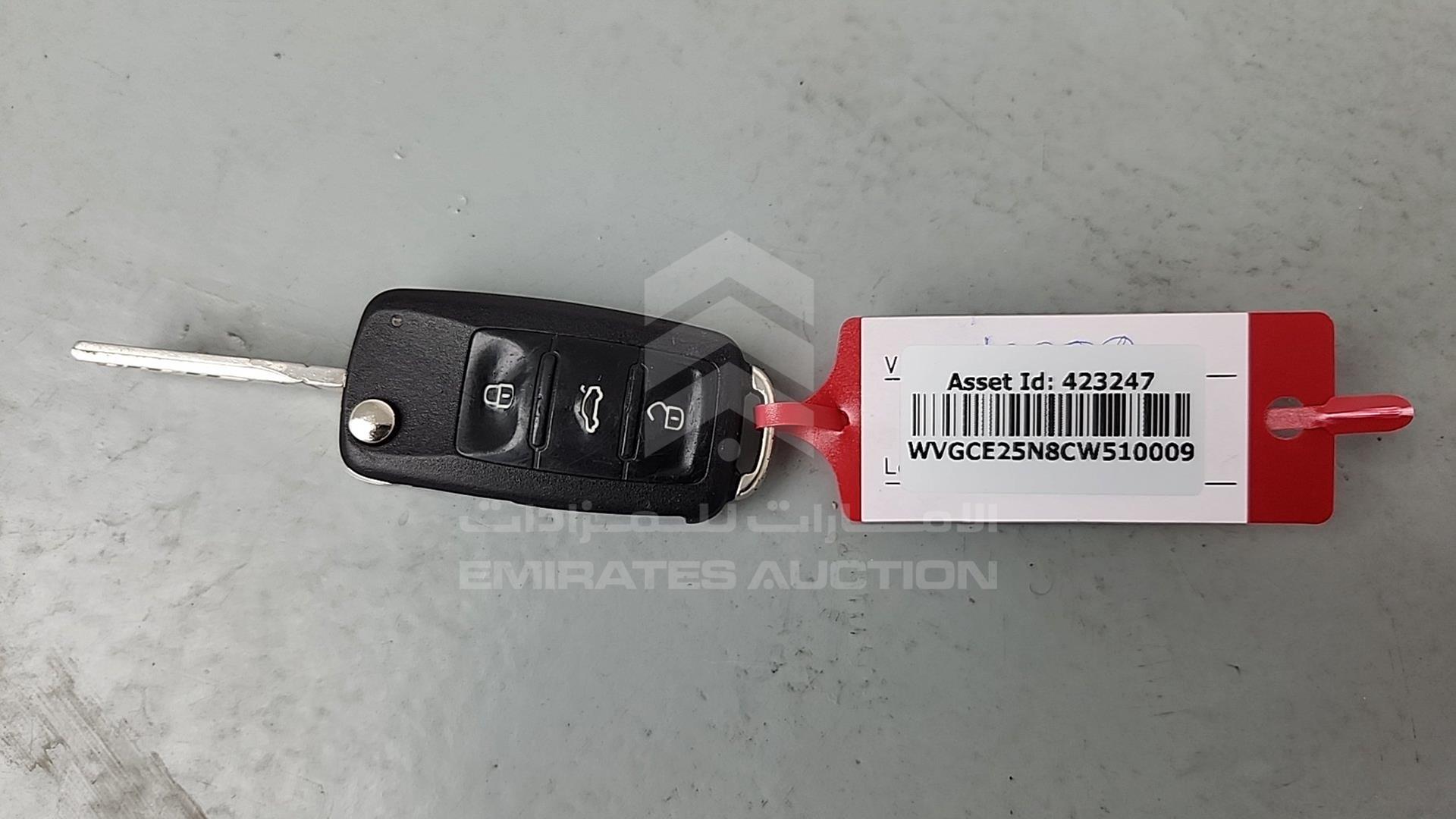 2012 VOLKSWAGEN TIGUAN VIN: WVGCE25N8CW510009