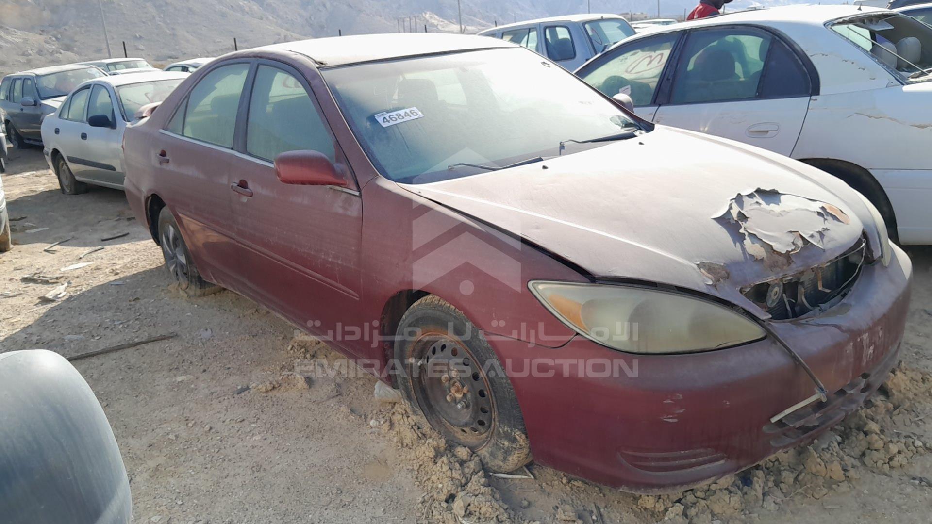 2003 TOYOTA CAMRY VIN: 4T1BE32KX3U250848