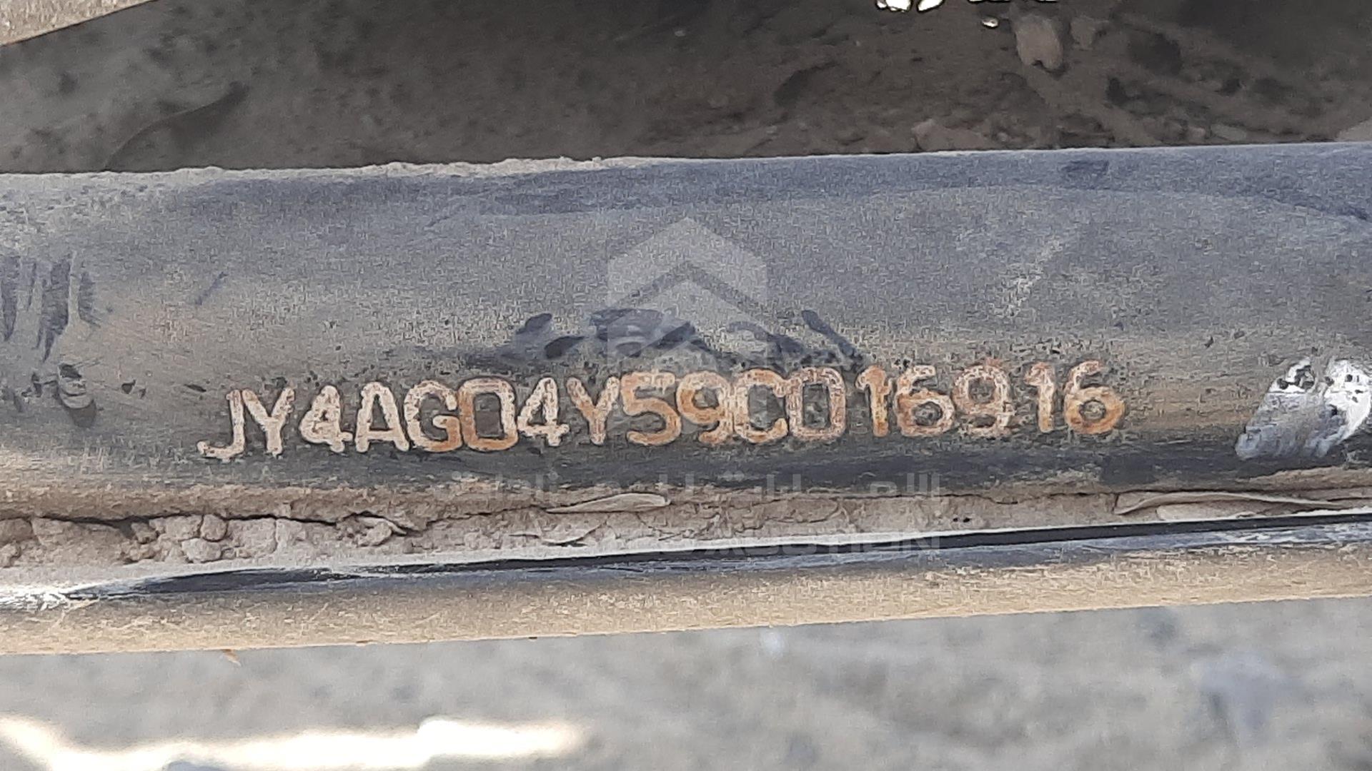 0 ATV YAMAHA VIN: JY4AG04Y59C016916