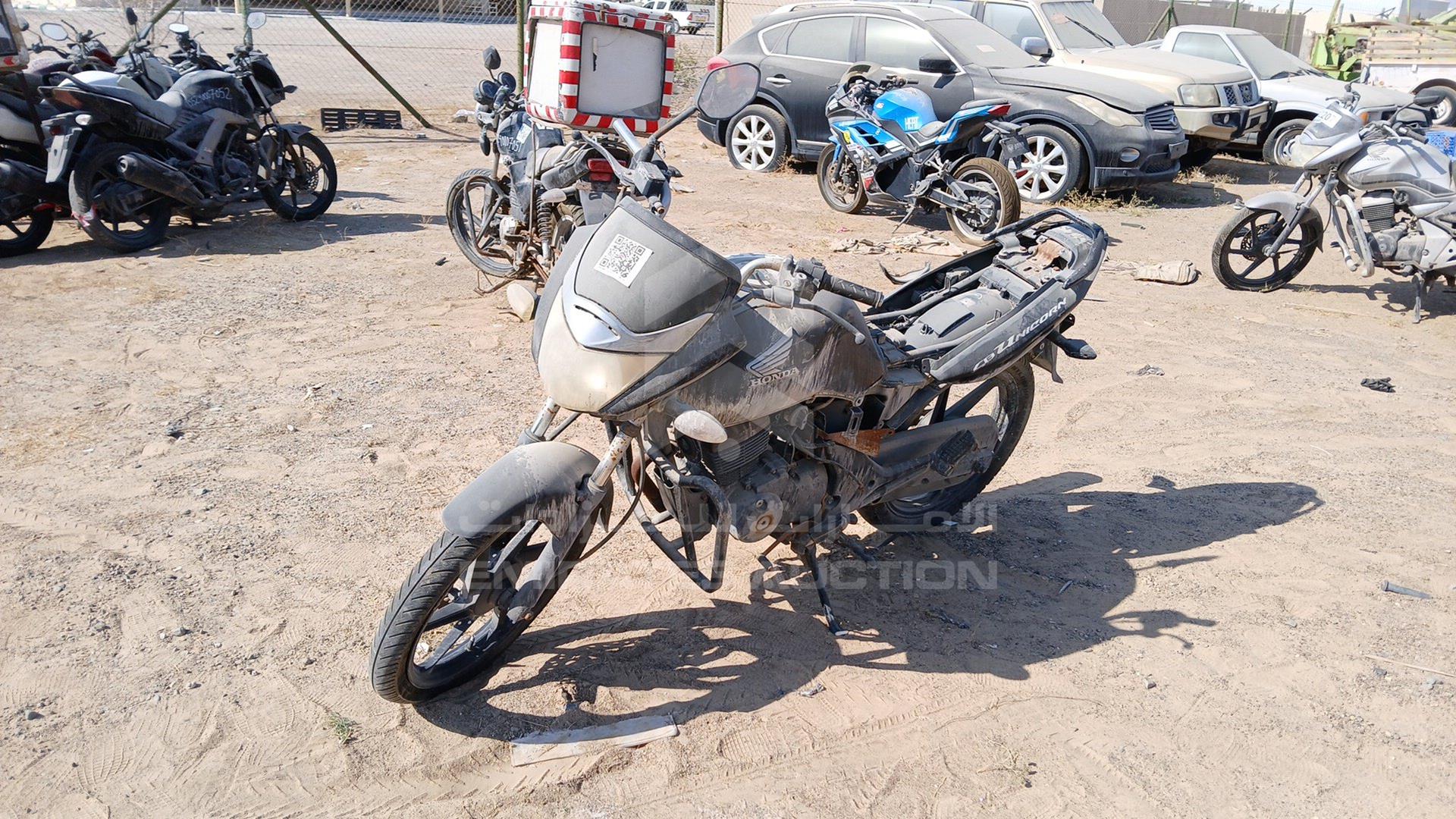 2014 HONDA UNICORN VIN: ME4KC09CME8860354
